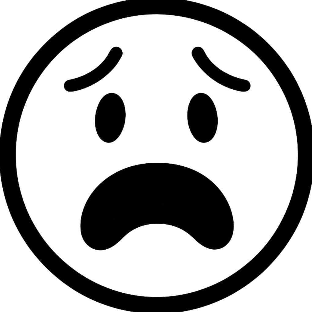 StillStuck Logo – Web3 Meme Coin Learning Brand Bold cartoon-style $STUCK coin logo with a worried face, designed to represent the feeling of getting stuck in crypto. Central branding image for the StillStuck community—a Solana-based meme coin and Web3 learning platform helping users avoid scams, rugs,